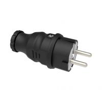 BEMİS 1/16A.220V.KAUÇUK DÜZ FİŞ IP44-BK1-1402-2011