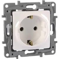 LEGRAND Salbei serisi beyaz  Topraklı priz 230V 16A-767114